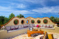 Relaxation area on the terrace