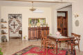 Dining area and wine cellar